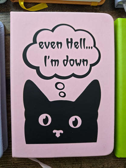 Cute Daily Journal/Notebook - A6 Hard Cover Lined 160 pages PU Leather