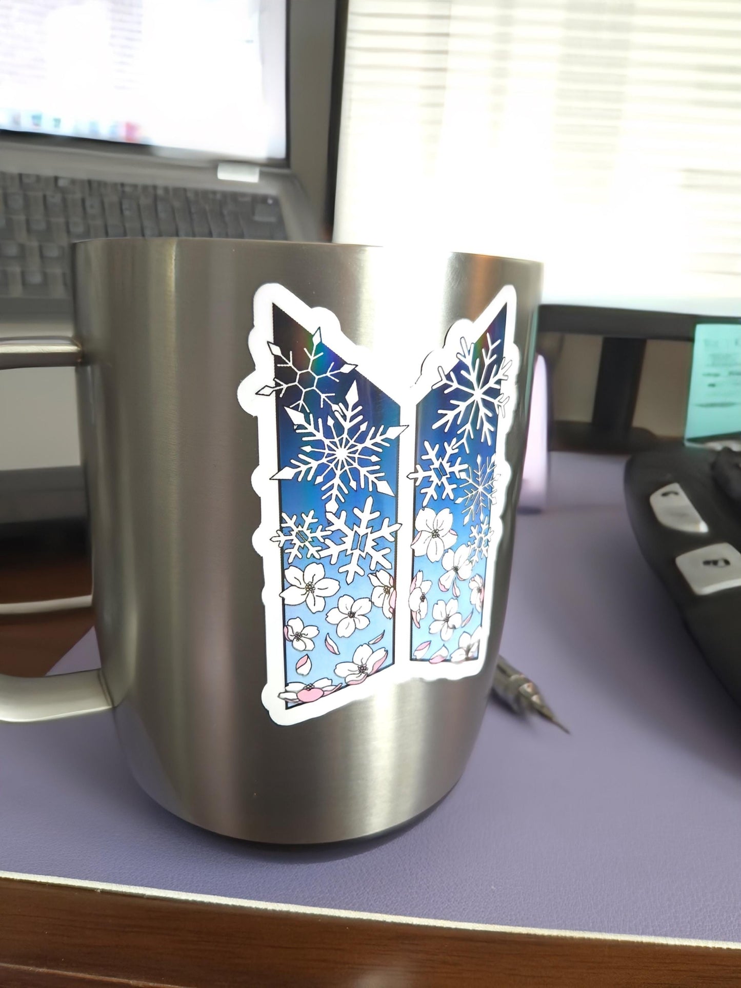 BTS Spring Day Inspired Logo - Vinyl Sticker