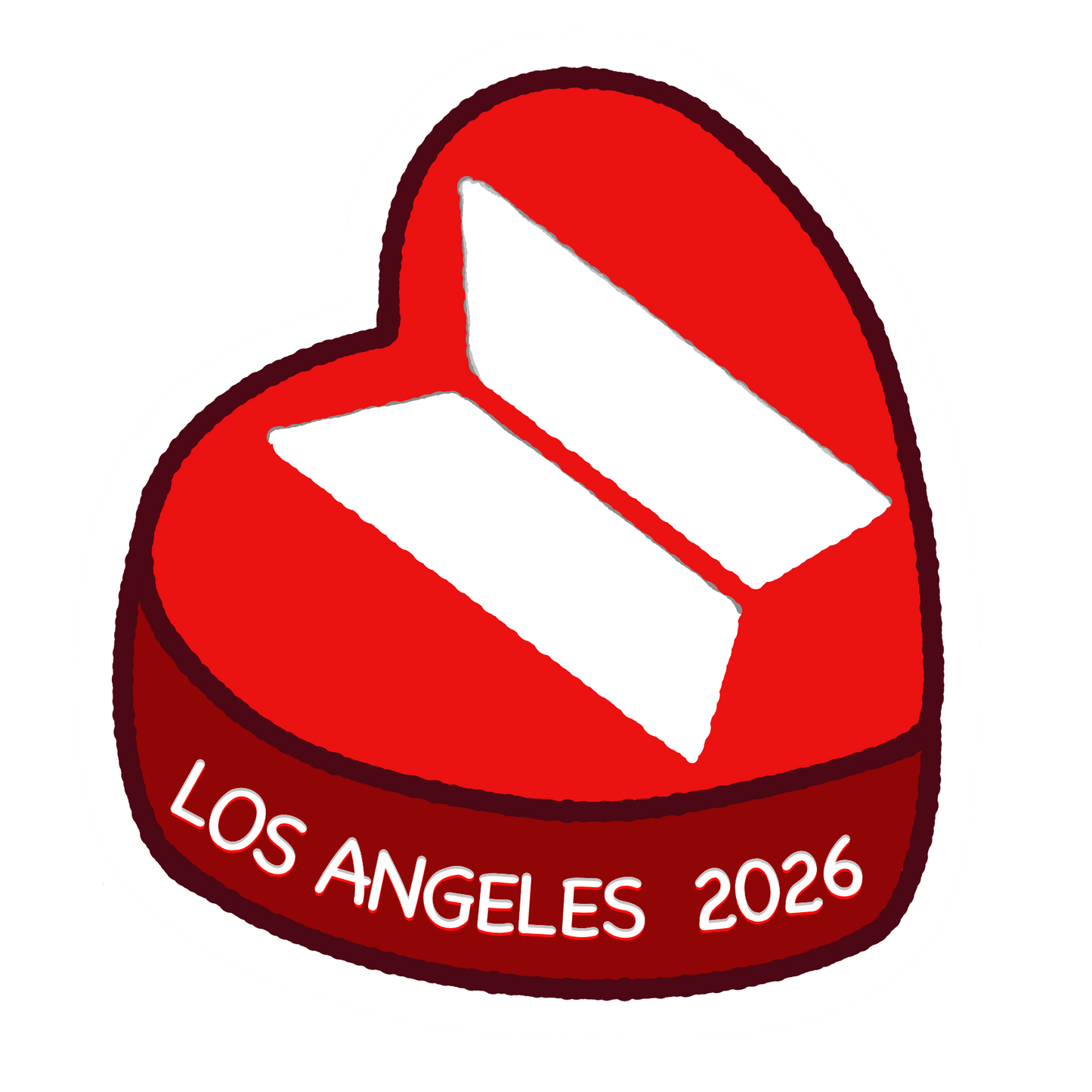 Candy Heart Stickers - BTS Arirang 2026 Tour Stops