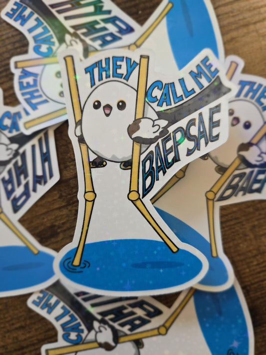 BTS Baepsae/Silver Spoon Inspired Sticker