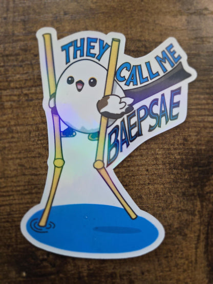 BTS Baepsae/Silver Spoon Inspired Sticker