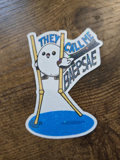 BTS Baepsae/Silver Spoon Inspired Sticker