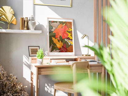 Autumn Leaves | BTS song-inspired original digital print