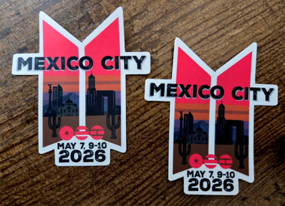 City Skyline Stickers - BTS Arirang 2026 Tour Stops