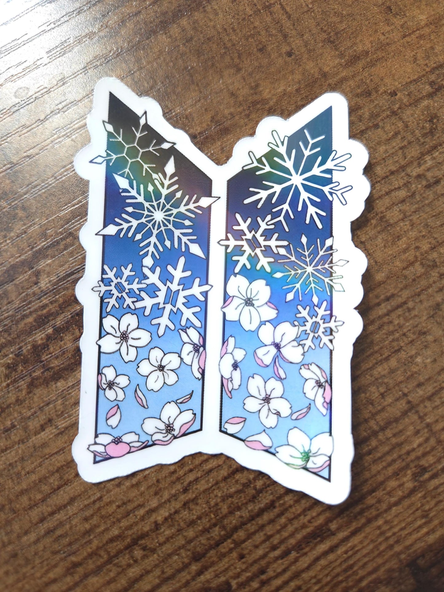 BTS Spring Day Inspired Logo - Vinyl Sticker
