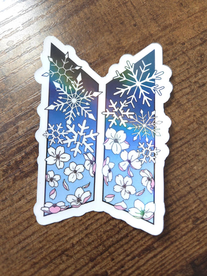 BTS Spring Day Inspired Logo - Vinyl Sticker