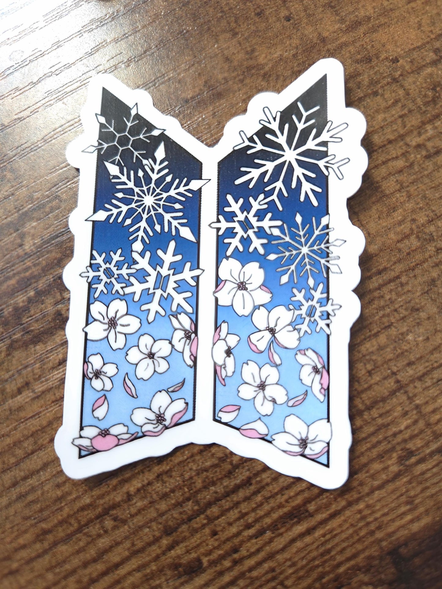 BTS Spring Day Inspired Logo - Vinyl Sticker