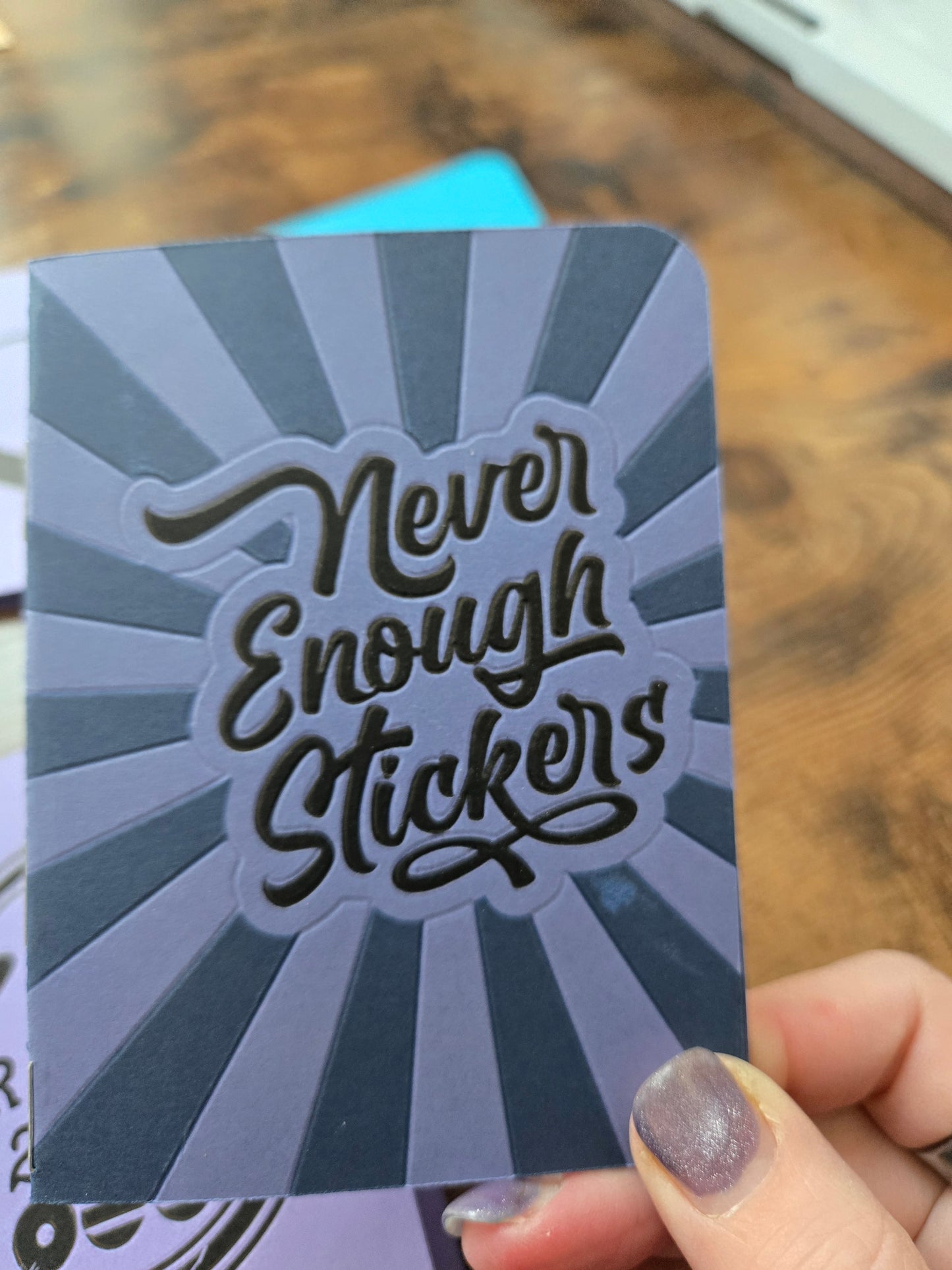 Pocket Sized Reusable Sticker Book